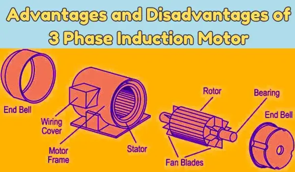 Advantages and Disadvantages of 3 Phase Induction Motor